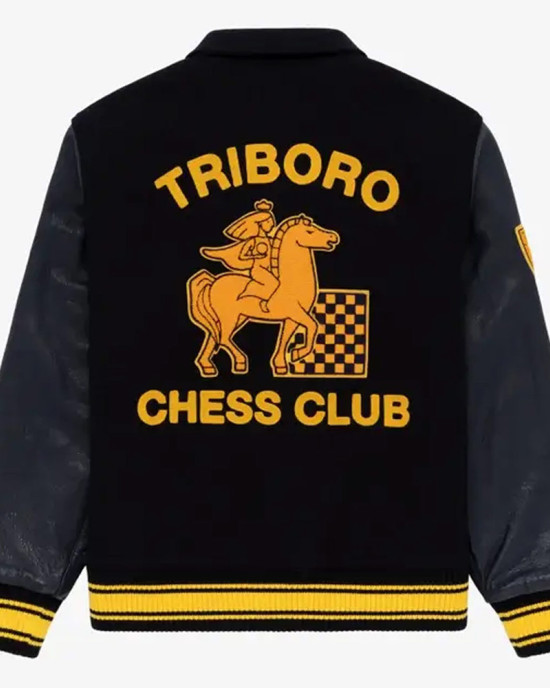 Chess Club Wool Varsity Jacket Chess Club Wool Varsity Jacket