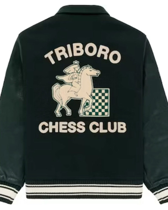 Chess Club Wool Varsity Jacket Chess Club Wool Varsity Jacket