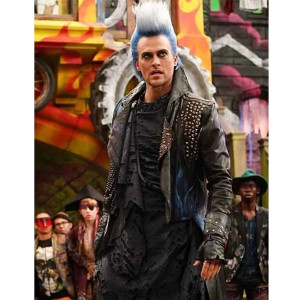 Cheyenne Jackson Descendants 3 Leather Tailcoat