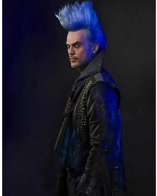 Cheyenne Jackson Descendants 3 Leather Tailcoat Cheyenne Jackson Descendants 3 Leather Tailcoat