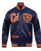 Chicago Bears Best of Classic Rib Satin Jacket