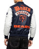 Chicago Bears Best Of Men’s Leather Varsity Jacket