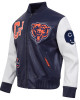 Chicago Bears Best Of Men’s Leather Varsity Jacket