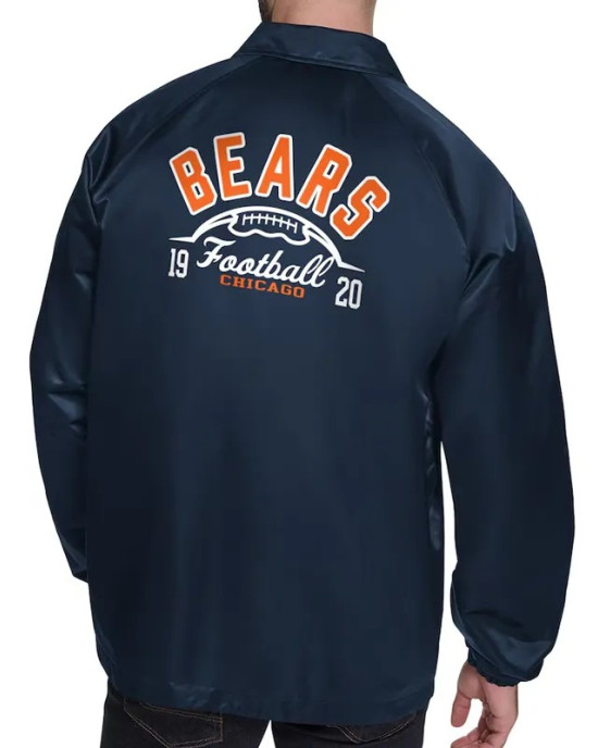 Chicago Bears Retro Logo Coaches Jacket Chicago Bears Retro Logo Coaches Jacket