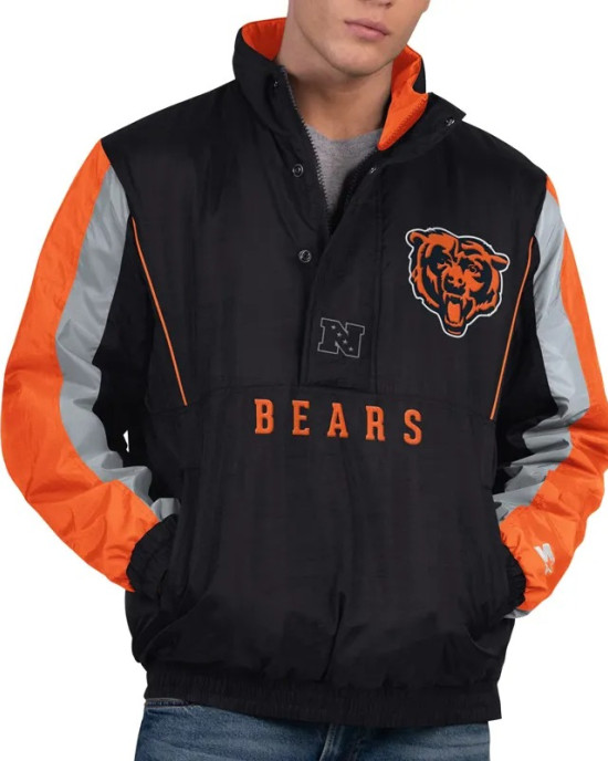 Chicago Bears Thursday Night Gridiron Half-Zip Jacket