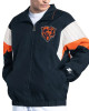 Chicago Bears Yard Line Navy Full-Zip Jacket Chicago Bears Yard Line Navy Full-Zip Jacket