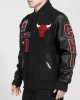 Chicago Bulls Animal Patches Varsity Jacket Chicago Bulls Animal Patches Varsity Jacket