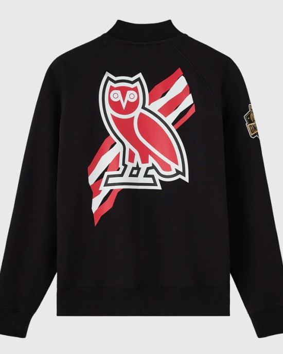 Chicago Bulls Black Fleece Jacket – Owl Edition