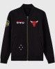 Chicago Bulls Black Fleece Jacket – Owl Edition