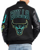 Chicago Bulls Gamma Blue Varsity Jacket