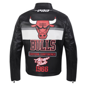 Chicago Bulls Men's Moto Jacket