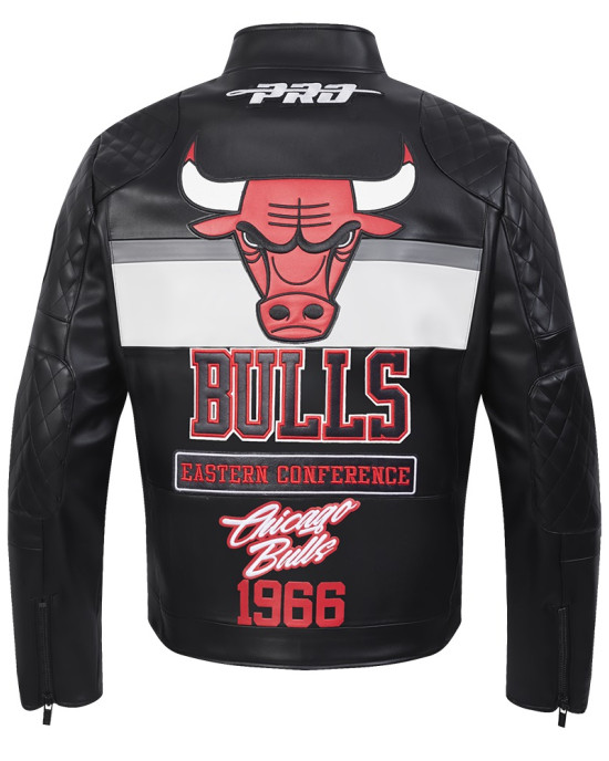 Chicago Bulls Men's Moto Jacket