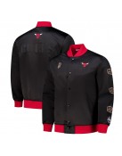 Chicago Bulls OG 3.0 Lightweight Black Satin Jacket