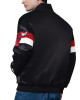 Chicago Bulls Triple Option Full-Snap Varsity Satin Jacket
