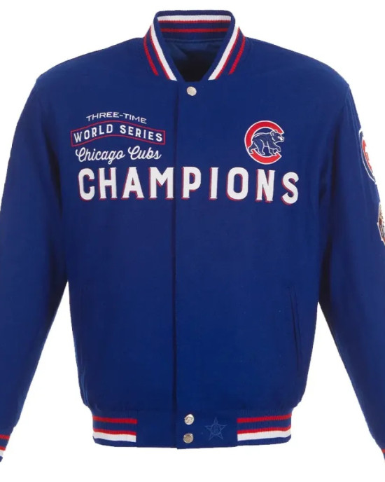 Chicago Cubs Championship Wool Jacket Chicago Cubs Championship Wool Jacket