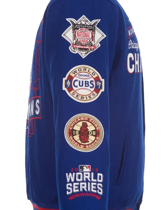 Chicago Cubs Championship Wool Jacket Chicago Cubs Championship Wool Jacket