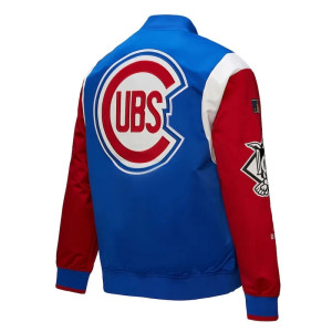 Chicago Cubs Cooperstown Team Origins Satin Jacket