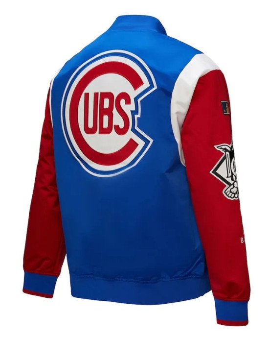 Chicago Cubs Cooperstown Team Origins Satin Jacket Chicago Cubs Cooperstown Team Origins Satin Jacket