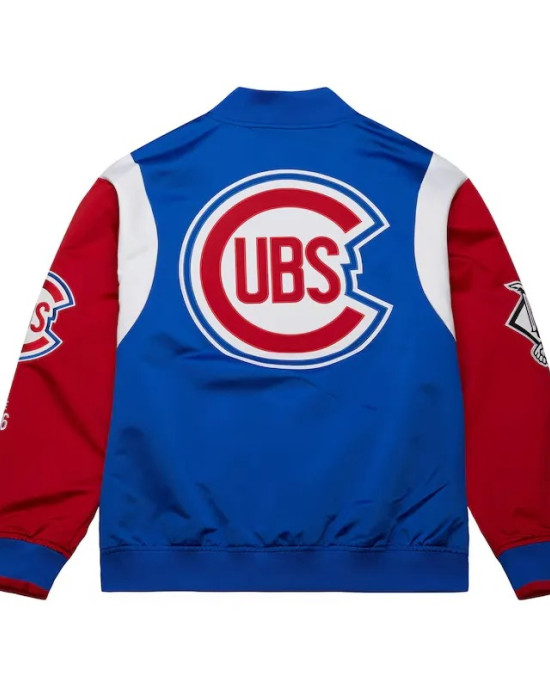 Chicago Cubs Cooperstown Team Origins Satin Jacket Chicago Cubs Cooperstown Team Origins Satin Jacket