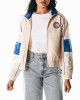 Chicago Cubs Cream Full-Zip Track Jacket Chicago Cubs Cream Full-Zip Track Jacket