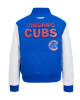 Chicago Cubs Game Day Classics Royal Varsity Wool/Leather Jacket
