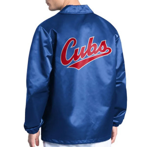 Chicago Cubs Point Man Coaches Royal Jacket