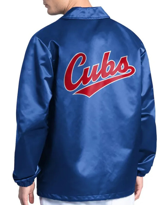 Chicago Cubs Point Man Coaches Royal Jacket
