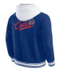 Chicago Cubs Royal Cotton Hooded Jacket