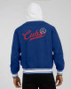 Chicago Cubs Royal Cotton Hooded Jacket