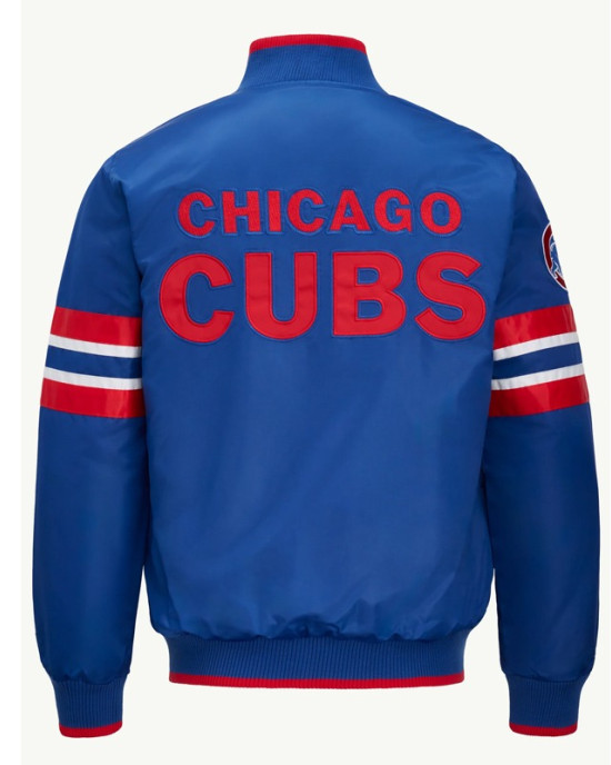 Chicago Cubs Scout I Royal Satin Jacket