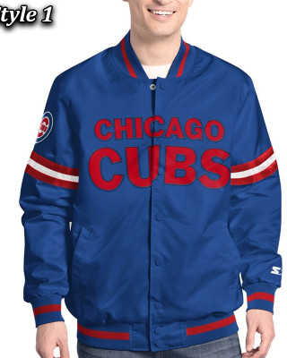 Chicago Cubs Scout Varsity Satin Jacket