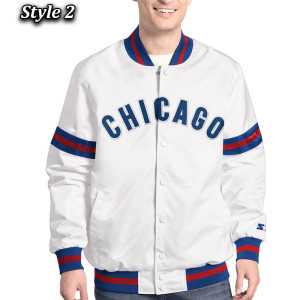 Chicago Cubs Scout Varsity Satin Jacket