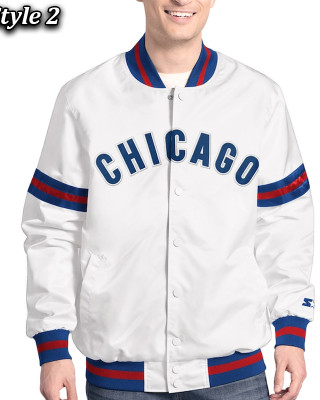 Chicago Cubs Scout Varsity Satin Jacket