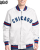 Chicago Cubs Scout Varsity Satin Jacket Chicago Cubs Scout Varsity Satin Jacket