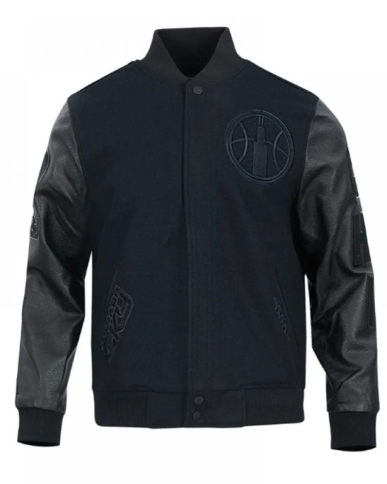 Chicago Sky Triple Black Varsity Jacket