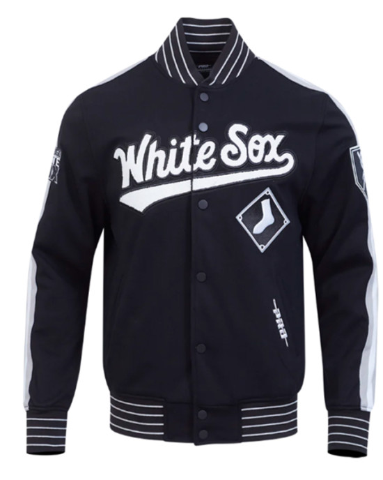 Chicago White Sox Green/Black Game Day Jacket with Current Logo