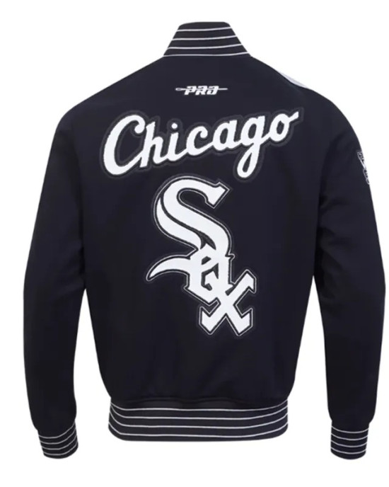 Chicago White Sox Green/Black Game Day Jacket with Current Logo