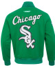 Chicago White Sox Green/Black Game Day Jacket with Current Logo