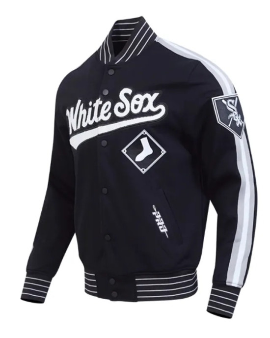 Chicago White Sox Green/Black Game Day Jacket with Current Logo