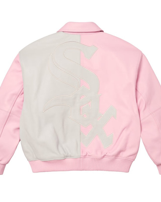 Chicago White Sox Varsity Full-Zip Leather Jacket