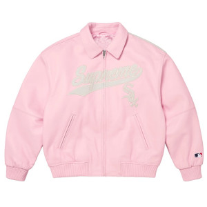 Chicago White Sox Varsity Full-Zip Leather Jacket