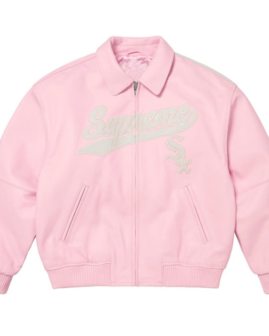 Chicago White Sox Varsity Full-Zip Leather Jacket