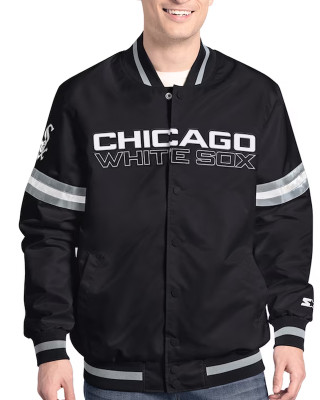 Chicago White Sox Varsity Scout Satin Jacket