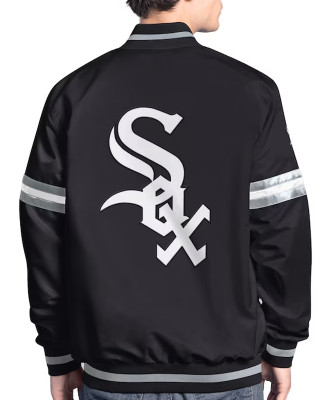 Chicago White Sox Varsity Scout Satin Jacket