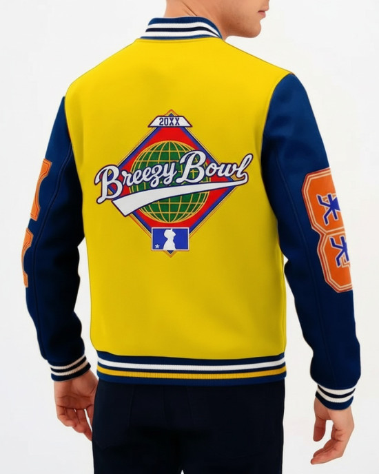 Chris Brown Breezy Bowl 2025 Varsity Jacket 20th Anniversary