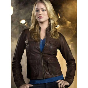 Chuck Yvonne Strahovski Leather Jacket