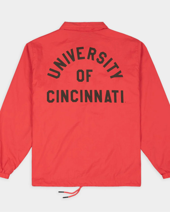 Cincinnati Bearcats Retro UC Logo Coaches Jacket Cincinnati Bearcats Retro UC Logo Coaches Jacket