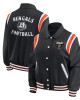 Cincinnati Bengals Lightweight Black Varsity Satin Jacket