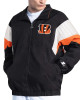 Cincinnati Bengals Yard Line Black Full-Zip Jacket Cincinnati Bengals Yard Line Black Full-Zip Jacket