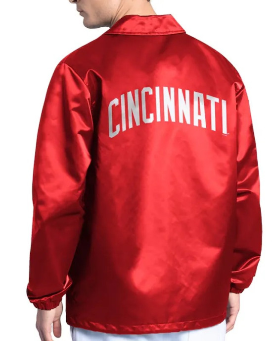 Cincinnati Reds Point Man Coaches Red Jacket Cincinnati Reds Point Man Coaches Red Jacket